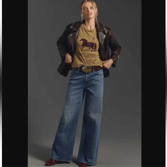 MOTHER Denim - ❗️Sold❗️Mother Denim Jeans The DItcher Roller Zip Skimp Music Size 30